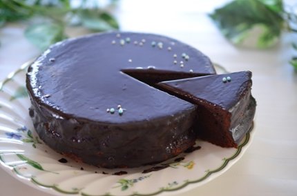 超しっとりチョコレートケーキがバター不使用 米粉で作れる ふうらぼ