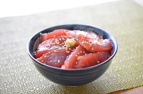 マグロの漬け丼 安いマグロも美味しくなる 秘伝の漬けダレ ふうらぼ