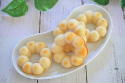 米粉のポンデリング風焼きドーナツ 冷めてもふわふわ もちもち ふうらぼ