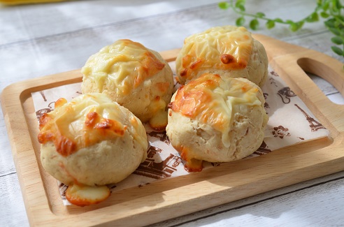 米粉と豆腐でお手軽 ツナチーズパン グルテンフリーレシピ ふうらぼ