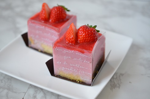 爽やかスイーツ いちごヨーグルトムース 生クリーム不使用 ふうらぼ